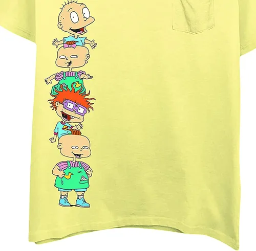 Vista 7 de Nickelodeon - Camiseta de manga corta para mujer de los años 90