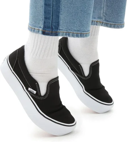 Vista 2 de Vans Zapatos clásicos de meter con plataforma, sin cordones, para mujer