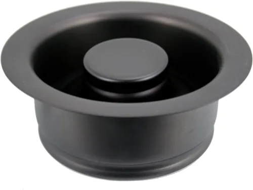 Vista 10 de Westbrass R2089-62 - Brida de drenaje y tapón de eliminación de residuos para fregadero de cocina de 4-1/4 pulgadas, 1 paquete, negro mate