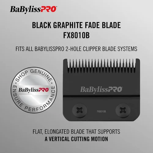Vista 2 de BaBylissPRO Cuchillas de repuesto para cortaúñas FX870, FX825, FX673 y la mayoría de sistemas de cuchillas de 2 agujeros