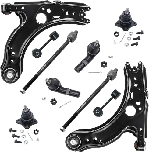 Vista 287 de Detroit Axle - Kit de suspensión frontal de 10 piezas para Dodge Avenger 2008-2014, Chrysler Sebring 2007-2010, 2 brazos de control inferiores, 2