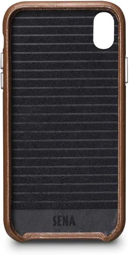Vista 7 de Deen Leatherskin Snap On - Funda para iPhone XR, compatible con carga inalámbrica, sillín