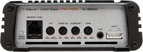 Vista 2 de PowerBass XL-355DM - 350 W x 1 @ Mini Amplificador Clase D de 2 Ohm