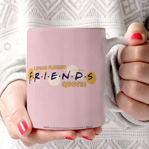 Vista 131 de Trend Setters Friends the Television Show – 25 años – Mercancía oficial – Taza de café o té de cerámica blanca de 11 onzas – perfecta para regalar