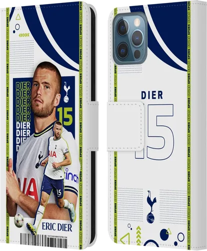Vista 33 de Head Case Designs Officially Licensed Tottenham Hotspur F.C. Cristian Romero 2022/23 First Team Leather Wallet Case Compatible with Apple iPhone 11