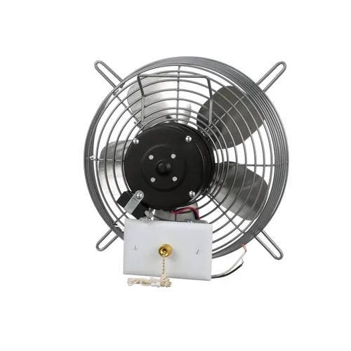 Vista 2 de TPI Corporation CE-10-D - Ventilador de escape de accionamiento directo, montaje en guardia, fase única, 10 pulgadas de diámetro, 120 voltios