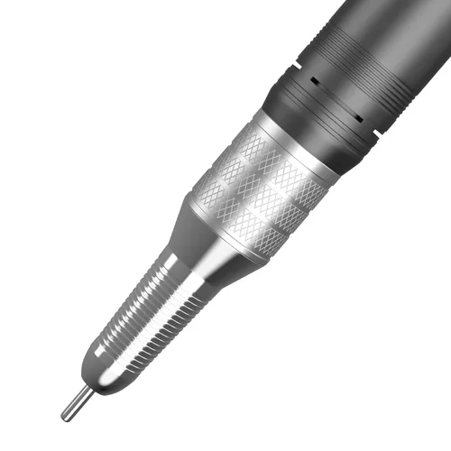Vista 9 de Kredioo Taladro de uñas eléctrico profesional de 35000 rpm, máquina Efile portátil recargable, kit de 6 puntas para quitar uñas de gel acrílico, Gris