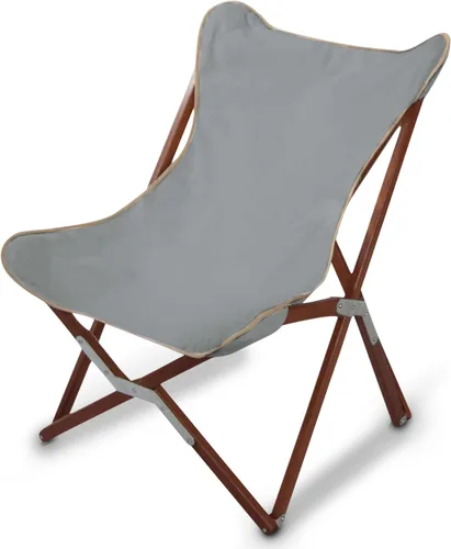 Vista 12 de BYER OF MAINE Silla de mariposa Pangean, silla de madera dura fácil de Verde bosque