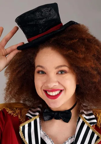 Vista 5 de Women's Ravishing Ringmaster Costume, Adult Deluxe Circus Outfit for Women, Ringleader and Lion Tamer Halloween Costume