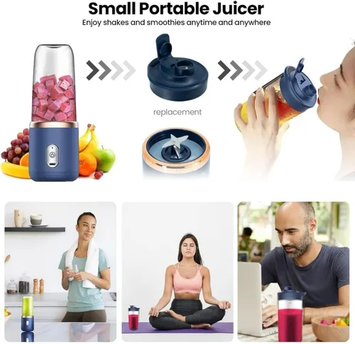 Vista 8 de La Casa licuadora eléctrica portátil de la comida del bebé 13.5 fl oz, Juicer de la fruta