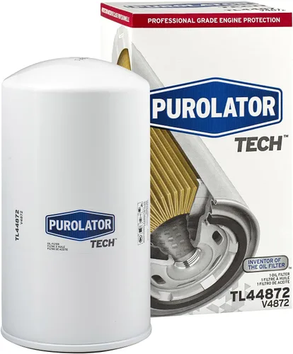 Vista 10 de Purolator L44872 Filtro de aceite giratorio con protección de motor prémium Compatible With Ford F-250 Super Duty, Compatible With Ford F-350