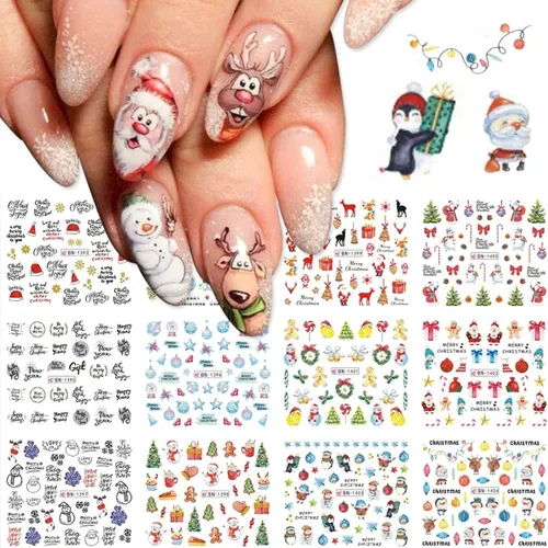 Vista 64 de 5 hojas de calcomanías de arte de uñas de mariposa, 3D coloridas mariposas, suministros de arte de uñas, mariposas, flores, calcomanías Con