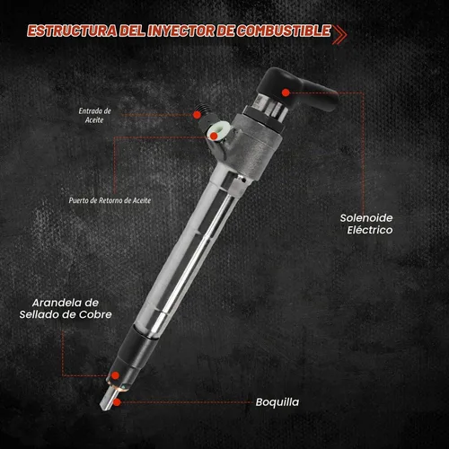 Vista 4 de Inyector de combustible original A2C59517051 BK2Q-9K546-AG 1746967 paquete