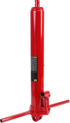 Vista 8 de BIG RED T30808 Torin - Gato hidráulico de largo ram con bomba de doble pistón y base Clevis
