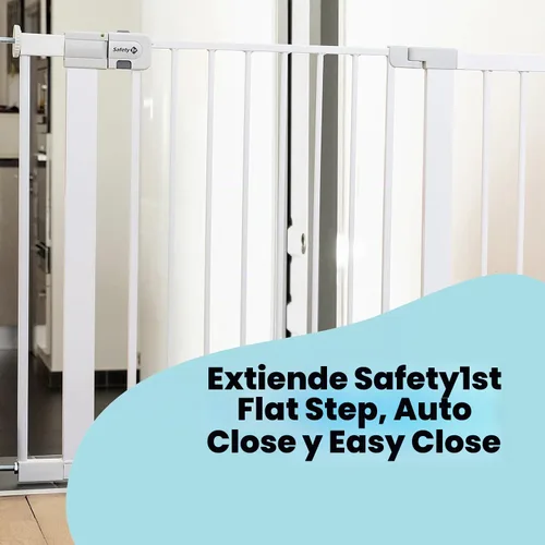 Vista 4 de Safety 1st Extensiones de 5.5 in para puerta de ajuste a presión