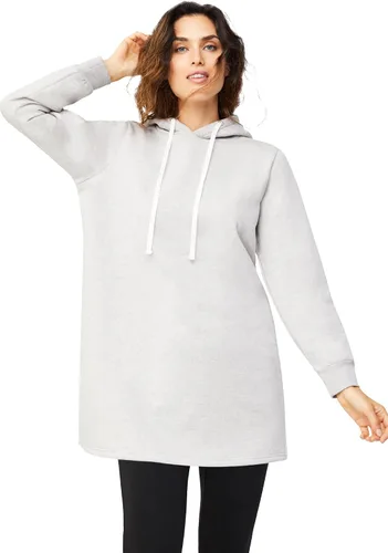 Vista 5 de ellos Sudadera con capucha para mujer, talla grande, túnica