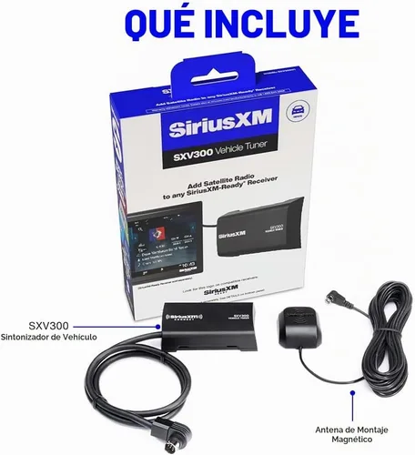 Vista 9 de Sintonizador de radio por satélite para vehículo, de SiriusXM, talla única , Negro