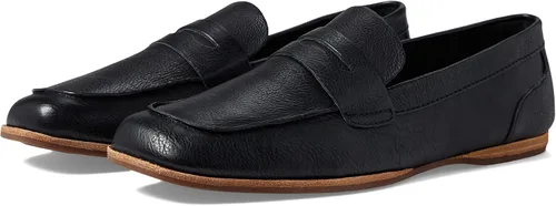 Vista 4 de KORK-EASE Pisa - Mocasines Penny de piel para mujer, diseño clásico con puntera cuadrada moderna y comodidad prémium