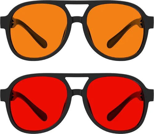 Vista 32 de Eyekepper Gafas de luz azul para hombre y mujer, paquete de 6 lentes Pilot Paquete de 6 color mezclado