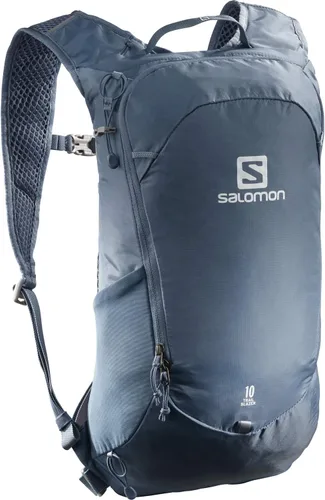Vista 10 de Salomon Mochila unisex Trailblazer 10, senderismo y senderismo, 10 litros Negro (Black/Alloy)