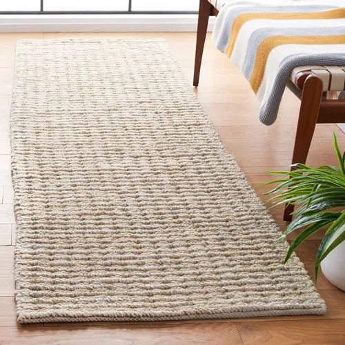 Vista 11 de SAFAVIEH Alfombra de área de 2 x 3 pulgadas, colección de fibra natural, marfil, yute hecho a mano, estilo granja, pelo grueso texturizado grueso