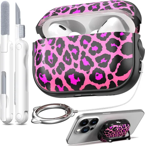 Vista 15 de RFUNGUANGO AirPods Pro Funda Transparente TPU Suave Transparente Blanco