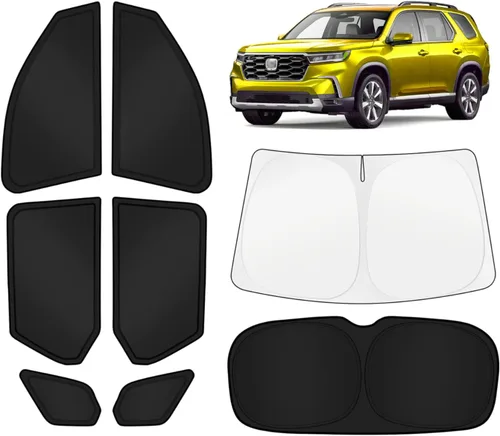 Vista 50 de KUST - Parasol plegable para parabrisas para BMW X1 E84, accesorios 2011 2012 2013 2014 2015, protector de visera de sol ajustable que bloquea