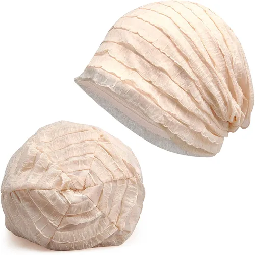 Vista 2 de Kayier Gorro de quimioterapia casual holgado para mujer