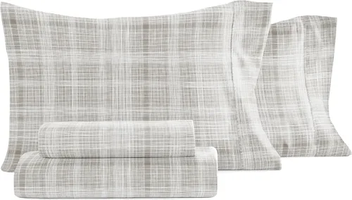 Vista 80 de Linen Market Juego de sábanas de 4 piezas tamaño matrimonial (gris claro cambray) – Duerme mejor que nunca con estas sábanas ultrasuaves y Cambray