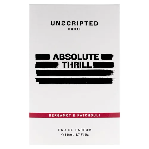 Vista 5 de Unscripted Absolute Thrill – Perfume audaz y único para hombres – Perfume de larga duración con bergamota, pachulí, grosella negra y jengibre – 1.7