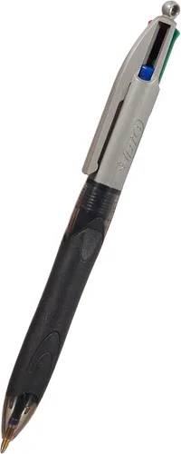 Vista 4 de BIC Grip Pro - Bolígrafos retráctiles de punta media (0.039 pulgadas) de 4 colores, 12 bolígrafos y cada bolígrafo contiene 4