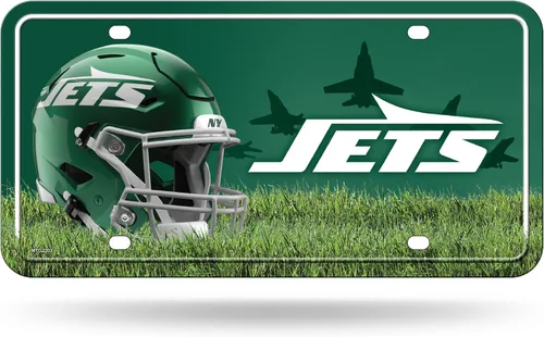 Vista 19 de Rico Industries Placa de matrícula de metal unisex para adultos de la NFL