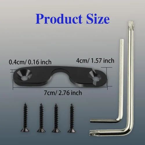 Vista 2 de deemars Kit de reparación de visera solar mejorado de aleación de aluminio, clip de visera resistente, clips de montaje de visera compatibles