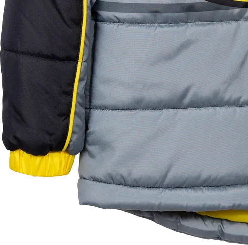 Vista 5 de DC Comics Justice League Superman Batman - Chaqueta acolchada con cremallera para niños pequeños a grandes