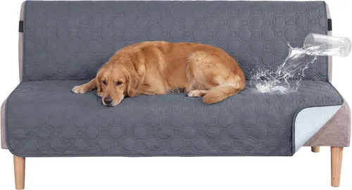 Vista 20 de H.VERSAILTEX Funda 100% Impermeable para Silla Gruesa y Duradera Fundas para Sofá para Perros Protector de Sofá Triple Antideslizante Fundas