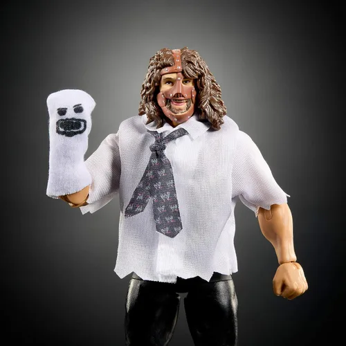 Vista 4 de Mattel WWE Elite Collection - Figura de acción y accesorios, juego de la humanidad de eventos en vivo premium, serie SummerSlam con Jesse "The Body