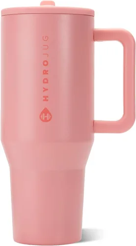 Vista 11 de HydroJug Traveler - Botella de agua aislada con asa, 40 onzas, salvia