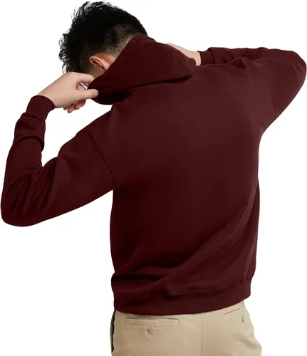 Vista 2 de Hanes EcoSmart Hoodie, Midweight Fleece, Pullover Hooded Sweatshirt for Men