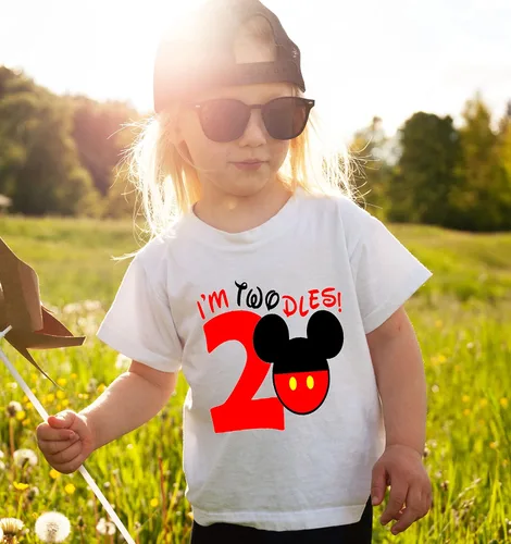Vista 5 de I'm Twodles Second Birthday Shirt TWOdles Mickey Second Birthday Shirt oh Twodles Mickey Birthday Outfit Mouse Mickey 3rd 2nd Birthday Shirt I'm