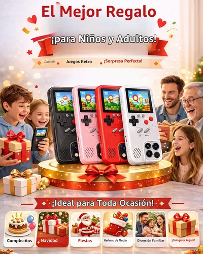 Vista 7 de Funda para teléfono de juegos, 168 videojuegos pequeños integrados, color negro, compatible con iPhone 12 Mini