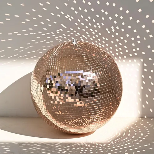 Vista 38 de Yescom Juego de 8 bolas de discoteca de 7/12/16/20/24 pulgadas, bolas de espejo surtidas, decoración de vidrio para colgar para fiestas de los años