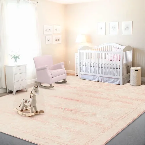 Vista 32 de Istana Alfombra larga antideslizante de 2.5 x 8 para el hogar, para pasillo y cocina, lavable, sedosa y suave al tacto, elegante, color azul y marfil