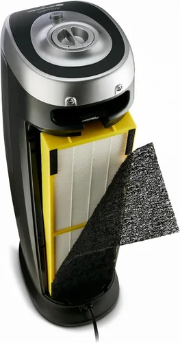 Vista 11 de Germ Guardian AC4825 - Paquete de purificador de aire con filtro de repuesto FLT4825 True HEPA, filtra silenciosamente alergias, polen, humo, polvo