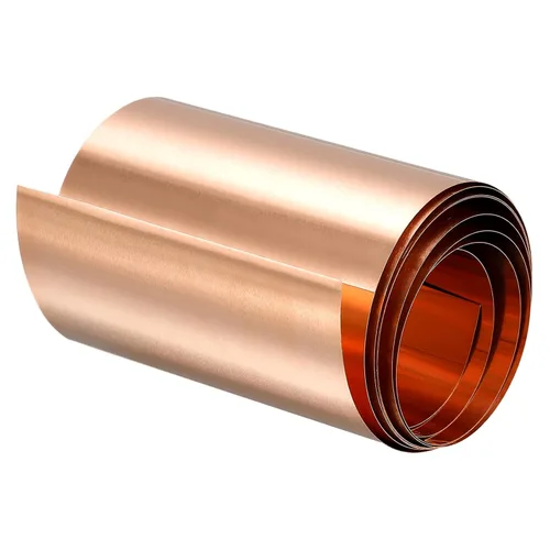 Vista 10 de uxcell Rollo de hoja de cobre, placa 3,280.8 ft m x 16.4 ft m x 1.6 ft m de la hoja del metal