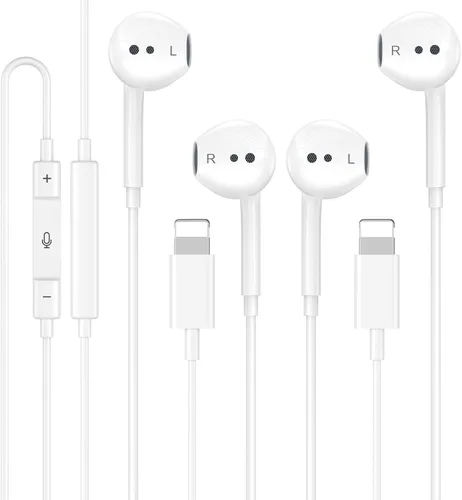 Vista 9 de USB C Headphones for iPhone 17 16 15,2 Pack USBC Type C Earphones