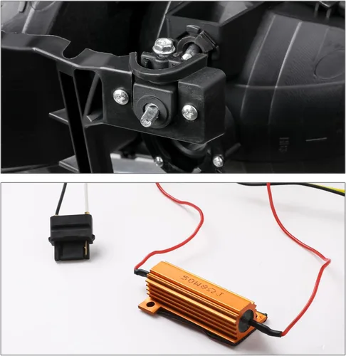 Vista 12 de M-AUTO Switchback - Tira de faros delanteros LED DRL de 4 piezas + lámparas de parachoques compatibles con GMC Sierra 1500 99-07, 99-04 2500, 01-07