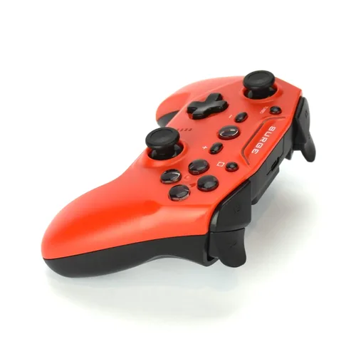Vista 3 de Surge Switchpad Pro Wireless Controller for Nintendo Switch, 4 Macro Buttons, Rechargeable 550mAh Battery, Motion Controls - Red