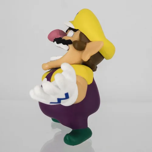 Vista 3 de Sanei Boeki Super Mario Figura Colección Wario 1.57 x 1.57 x 1.96 pulgadas FCM-029 Japan Import con bolígrafo táctil original Stylus