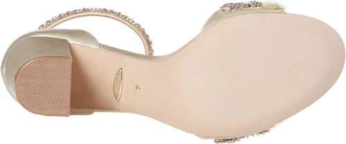 Vista 4 de Badgley Mischka Sandalia de tacón fino para mujer, 5.5