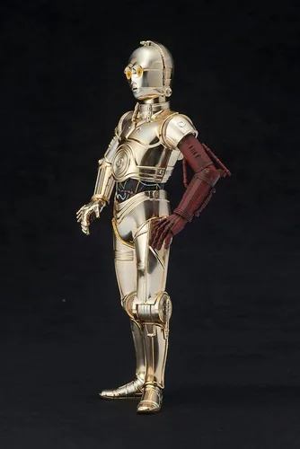 Vista 14 de Kotobukiya ARTFX+ Star Wars The Force Awakens - Película C-3PO R2-D2 con figura BB-8 1/10
